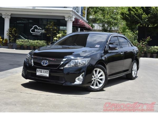 จัดไฟแนนซ์ได้เต็ม ฟรีดาวน์ แถมประกันภัย 2012 TOYOTA CAMRY HY-BRID 2.5 NAVI